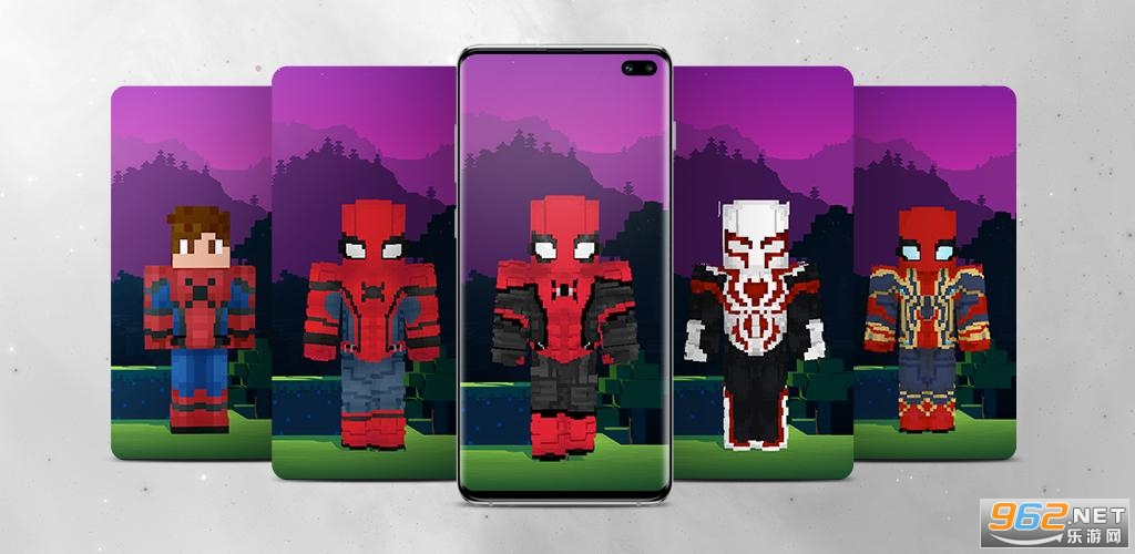 ֩�����ҵ�����Ƥ��Spider Man Minecraft Skins