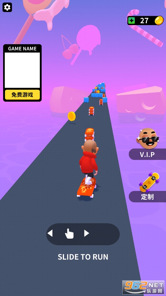 Dogg Face Skate and Stack游戏破解版 Dogg Face Skate and Stack游戏破解版