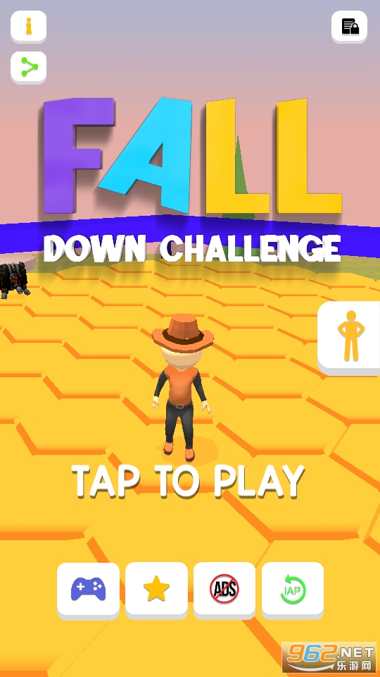 Fall Down Challenge(斗士淘汰赛游戏)截图3