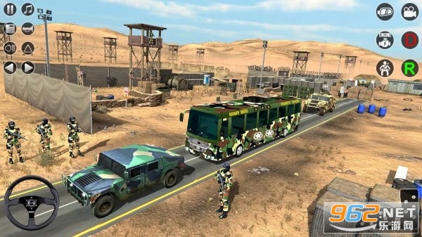 Army Bus Transporter Simulator 2020(½����ʿ���䳵2021��׿��)��ͼ3
