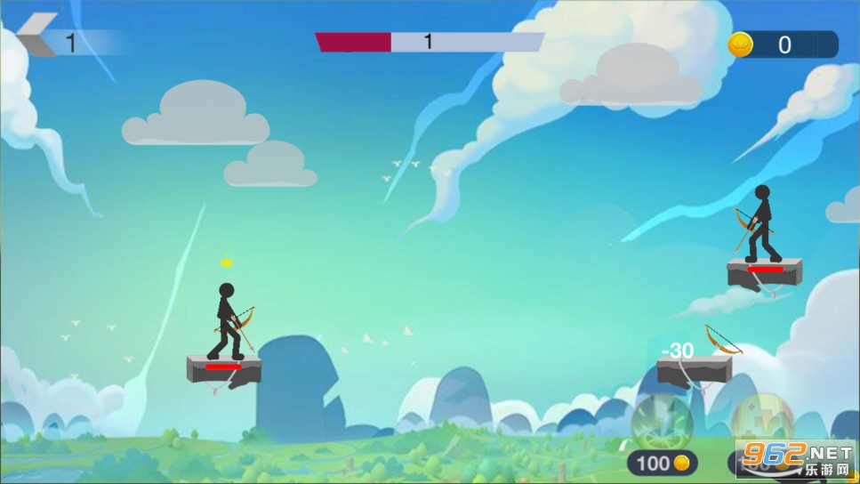 Super Bow:Stickman Master Archer(����������˴�ʦ��������Ϸ)��ͼ1