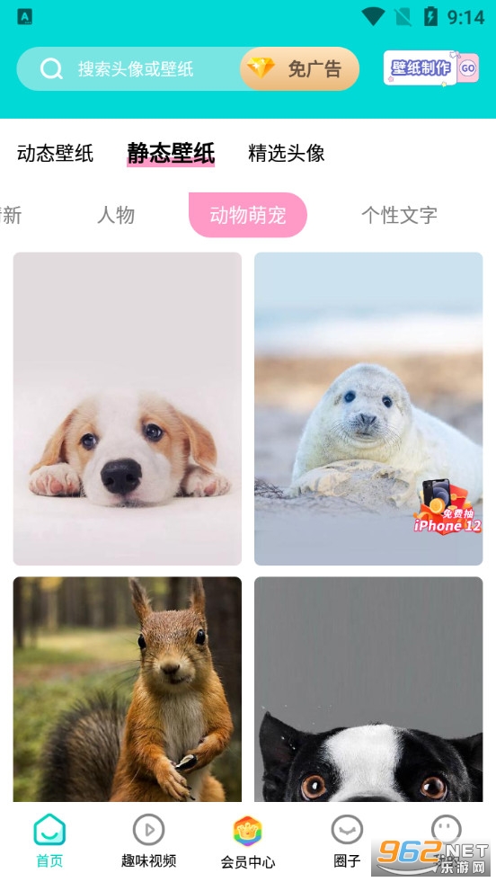 闪光壁纸主题壁纸桌面app截图3