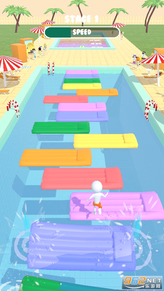 Cross The Pool(穿过游泳池游戏)截图5