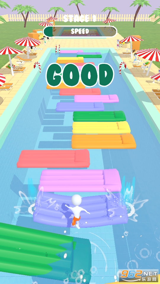 Cross The Pool(穿过游泳池游戏)截图6