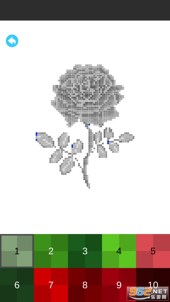 Rose Flower Pixel Art(õ�廨����������Ϸ)��ͼ3