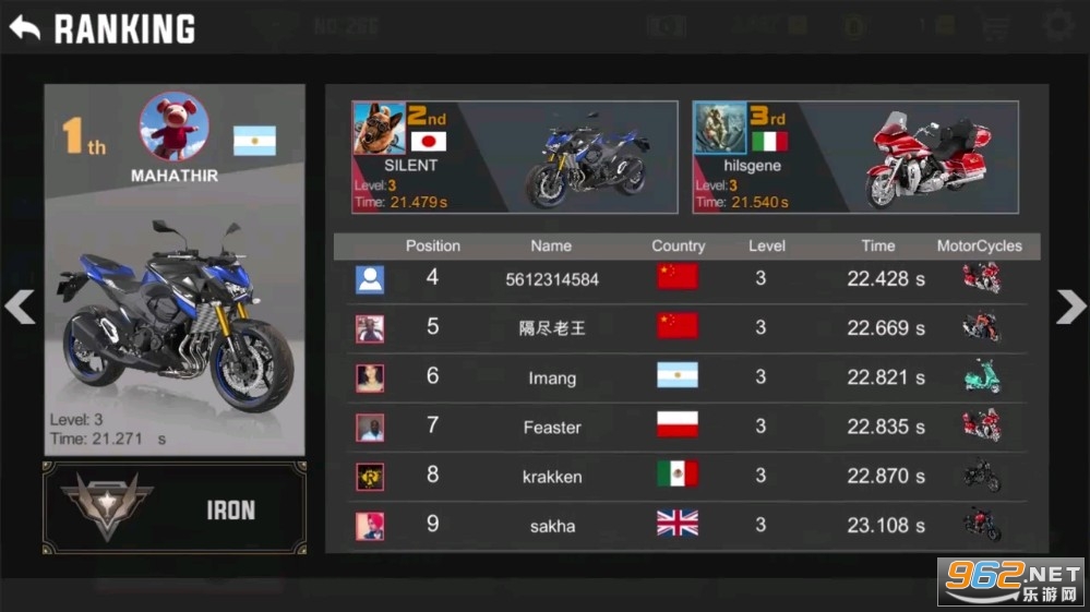 Turbo Bike Slame Race(����Ħ�г�����������Ϸ)��ͼ0