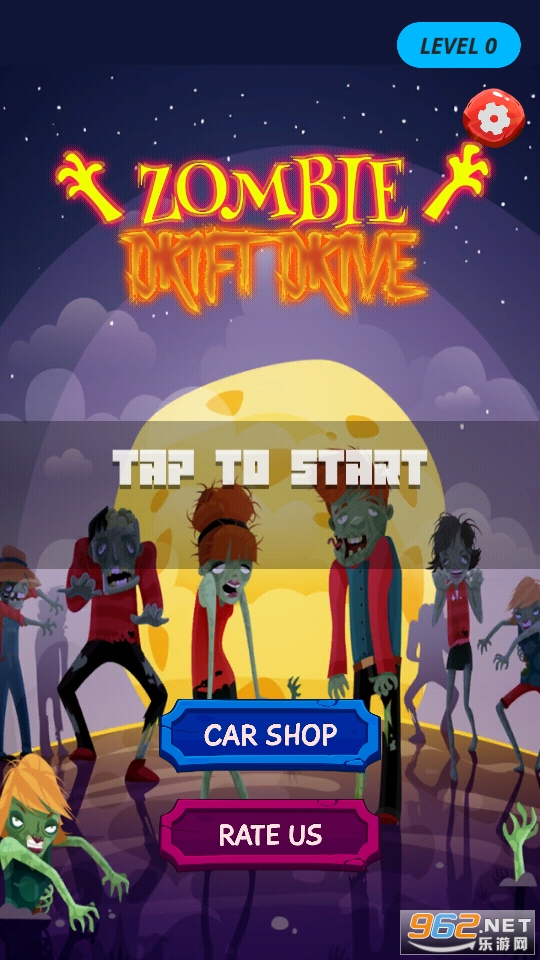 Zombie Drift Racing Car(迷你汽车漂移游戏)截图5