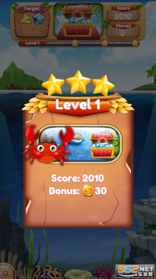 ��ʯ����ըJewel Island Blast - Match 3 Puzzle��Ϸv1.6 ��׿���ͼ1