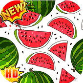 Cute Watermelon Wallpaper(�ɰ������ϱ�ֽ:��������ֽ)