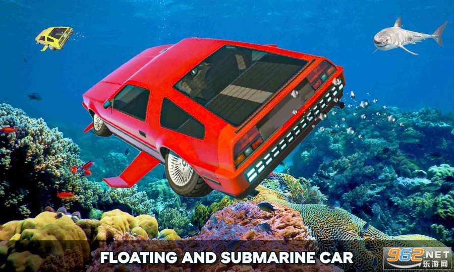 浮动水下汽车2024无限金币版(Floating Underwater Car Simulator)截图1