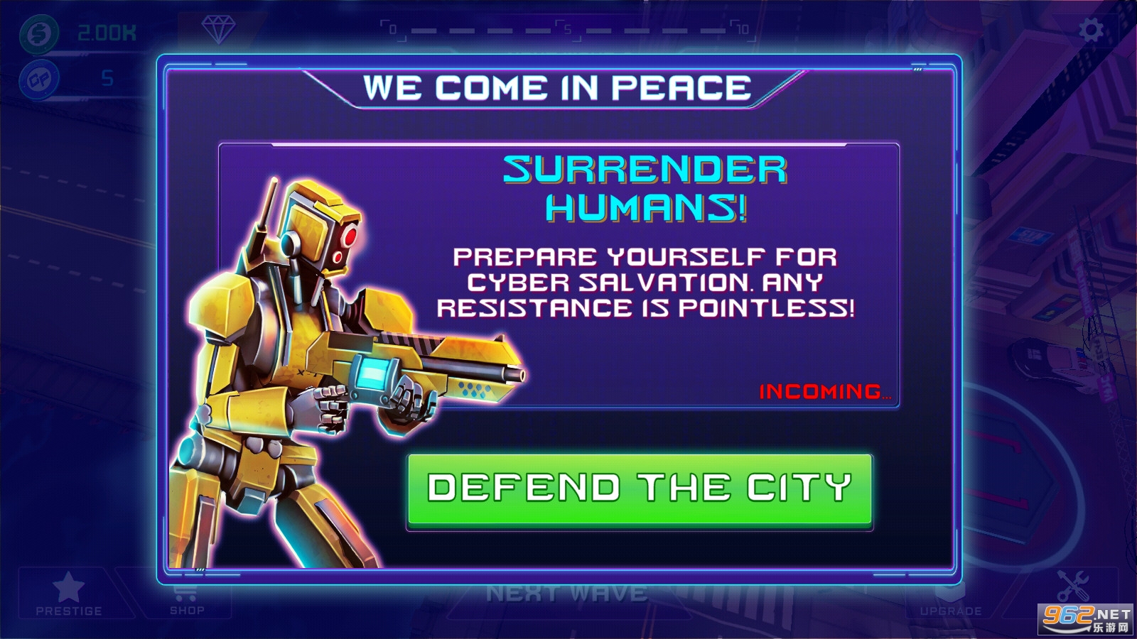 Cyber Fusion - Idle Merge Defence��ͼ0