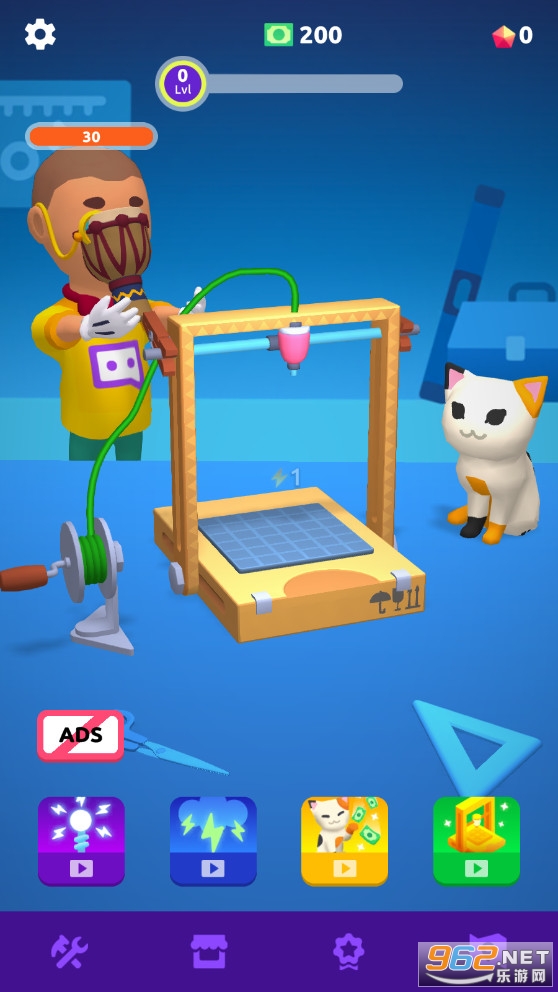 Idle Printer(Idle 3D Printer - Garage business tycoon)v1.1��׿���ͼ1
