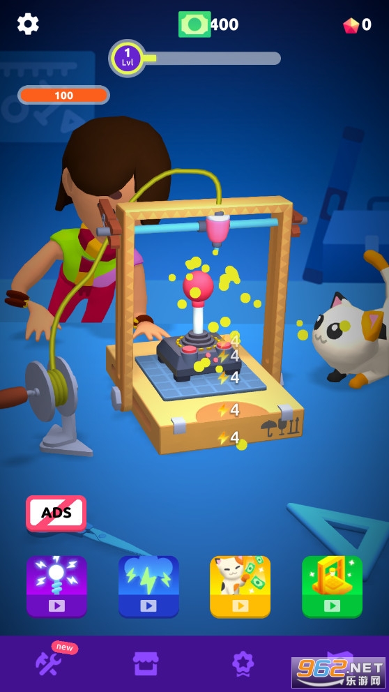 Idle Printer(Idle 3D Printer - Garage business tycoon)v1.1��׿���ͼ0