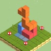 3D Cube World Land
