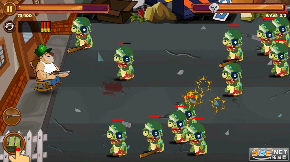 Fat Man Vs Zombies - Defence Battle PVZ4(胖子大战僵尸游戏)截图3