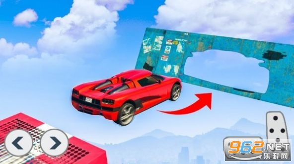 Super Hero Car Stunt(����Ӣ���ؼ�쭳���Ϸ)v1.3 ��׿���ͼ1