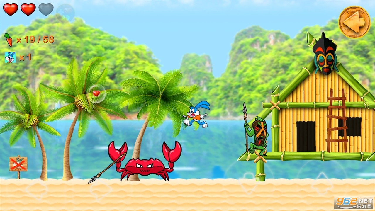 Beeny Rabbit 2 Island������ð��2������Ϸ��ͼ0