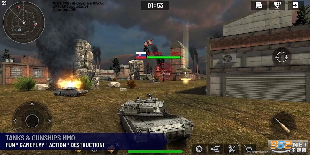 War - Tanks vs Gunships(ս��̹������װֱ����)��ͼ0