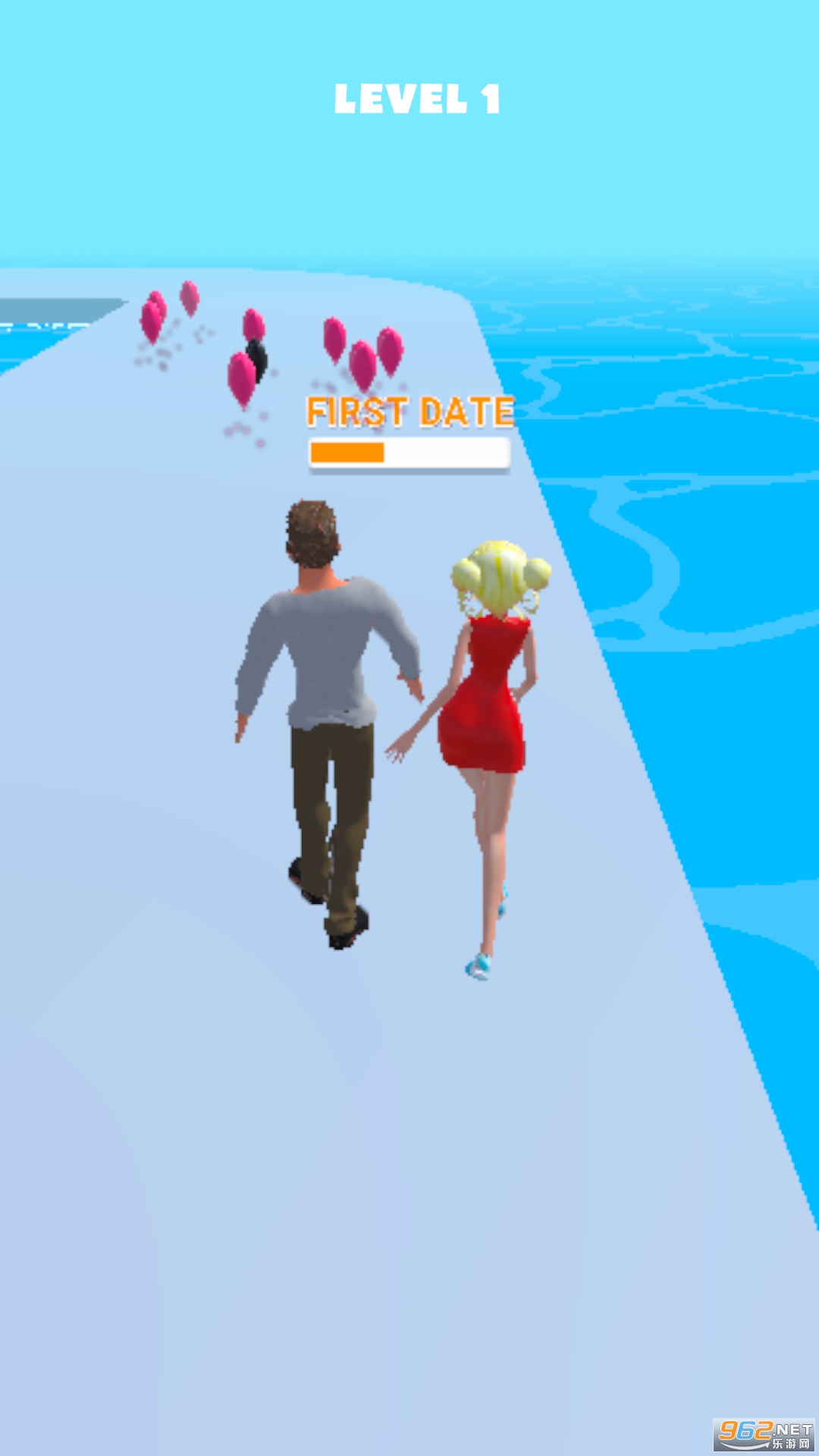 Couple Run 3D(�����ܿ�3D��Ϸ)��ͼ1