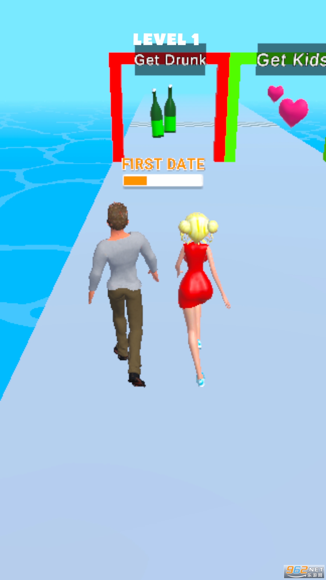 Couple Run 3D(�����ܿ�3D��Ϸ)��ͼ0