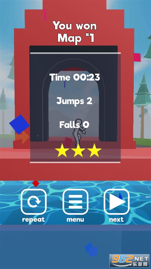 Right Jump(小人特技跳跃游戏)截图1