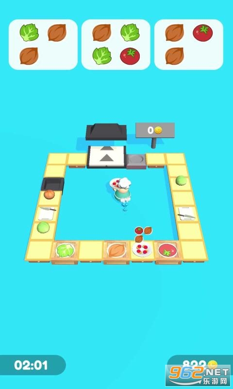���ٳ�ʦ3D��Ϸ(Quick Chef 3D)v0.1 ��׿���ͼ0