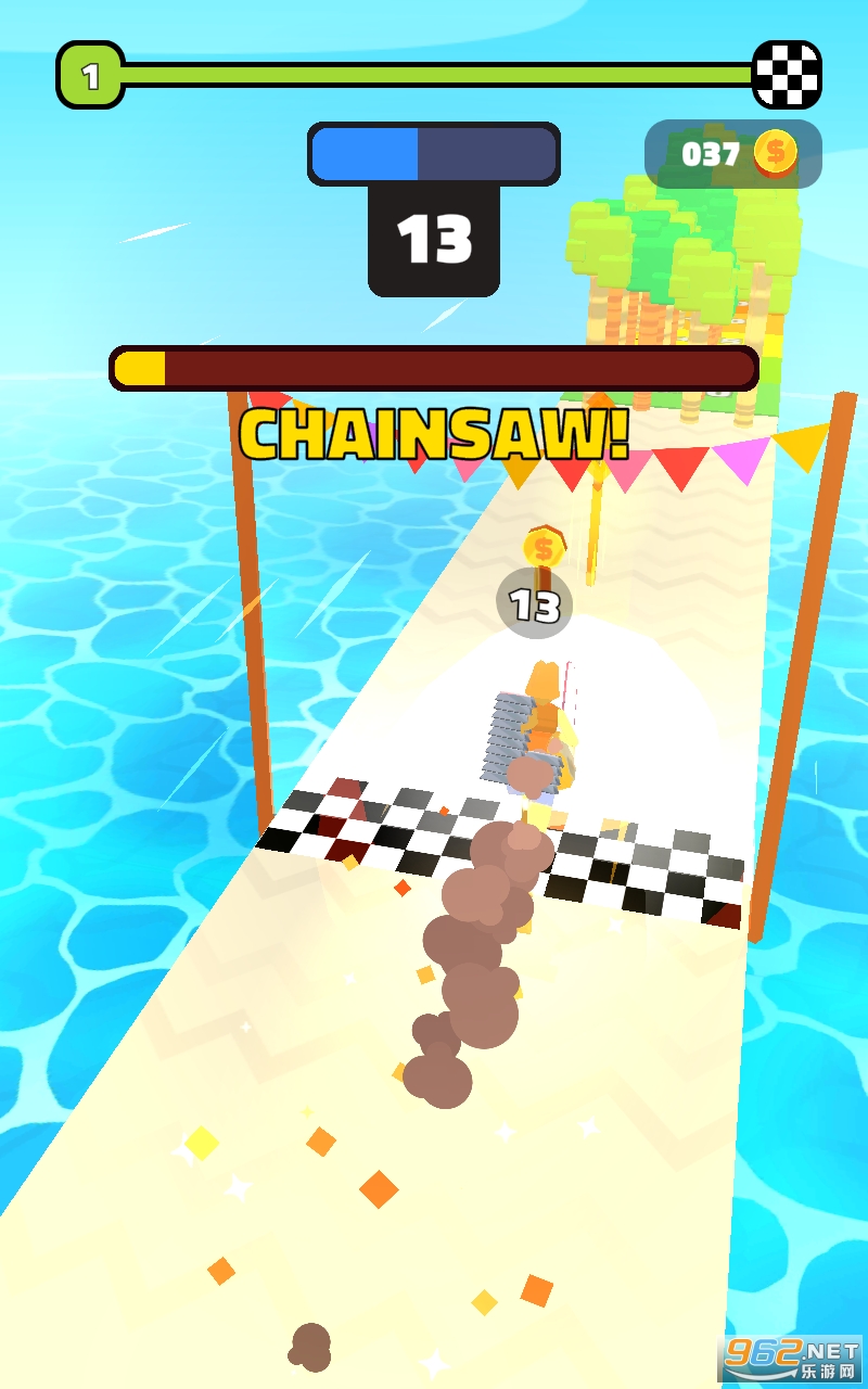 Lumberjack Run(伐木达人冲刺游戏)截图1