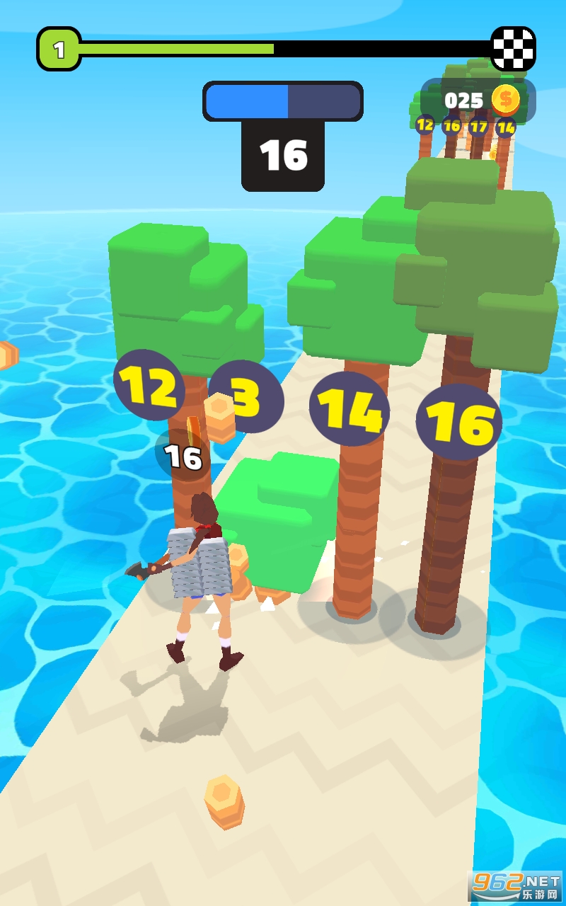 Lumberjack Run(伐木达人冲刺游戏)截图2