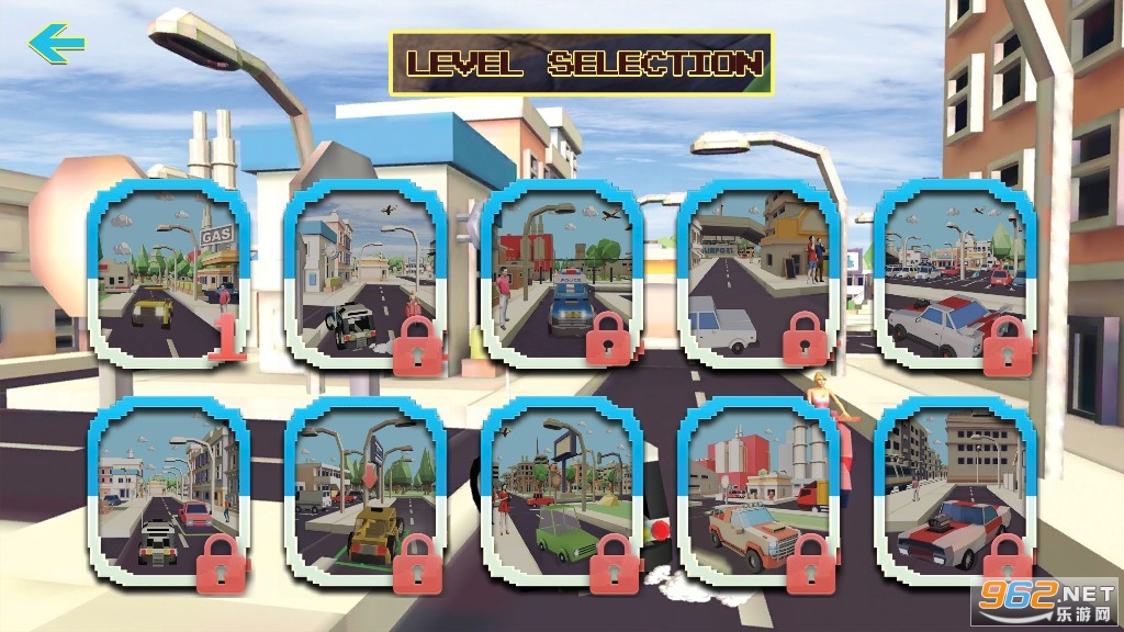 smashy toon taxi car(С������⳵��Ϸ)v1.3 ��׿���ͼ2