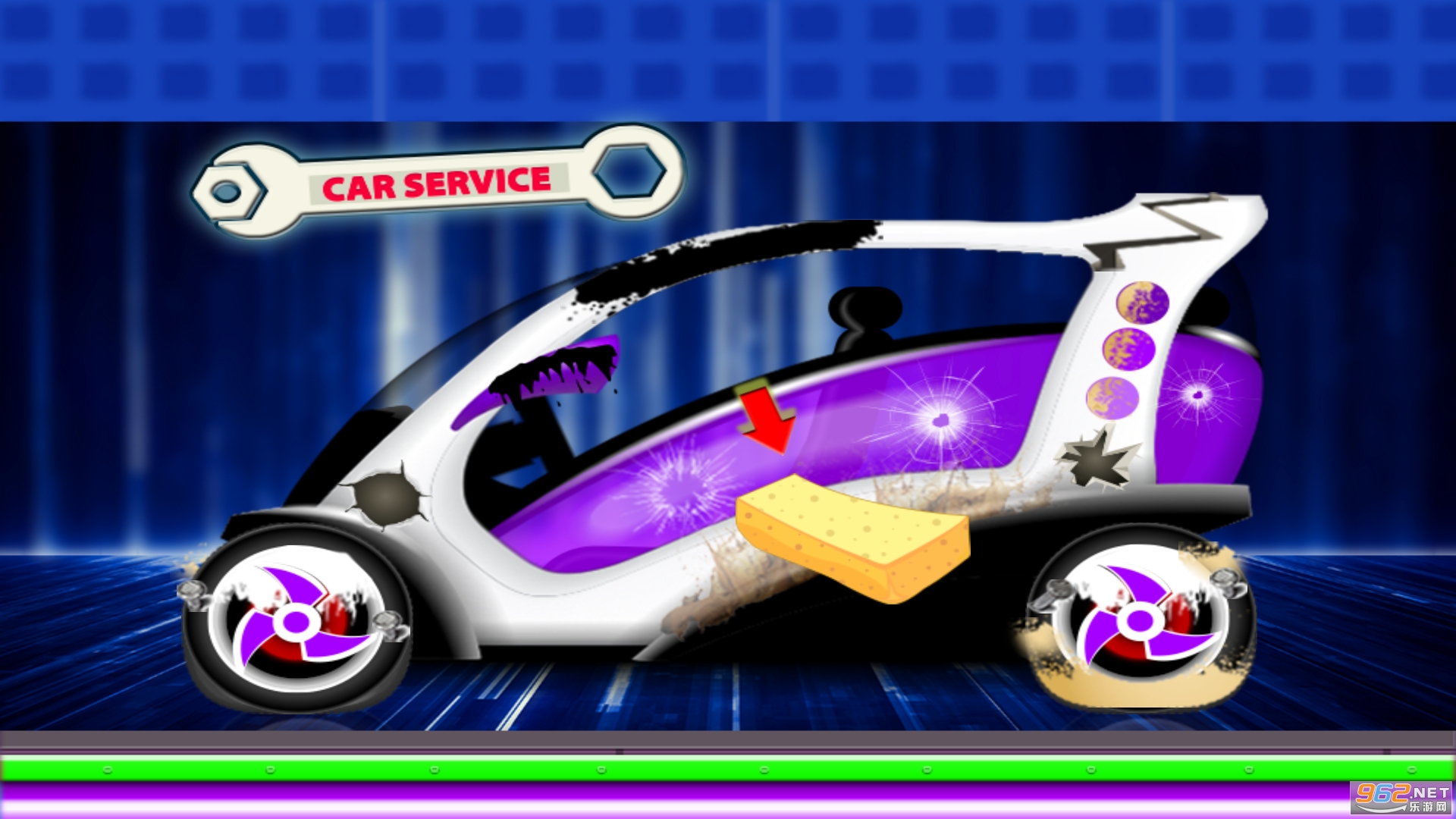 Electric Car Repair游戏截图1