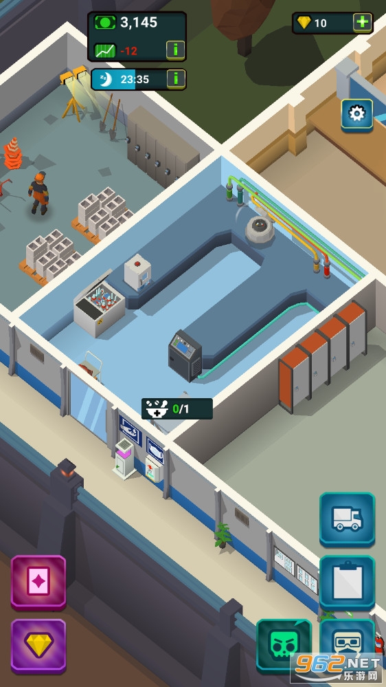 idle Zombie Hospital Tycoon: Management game��Ϸv0.30 ��׿���ͼ0