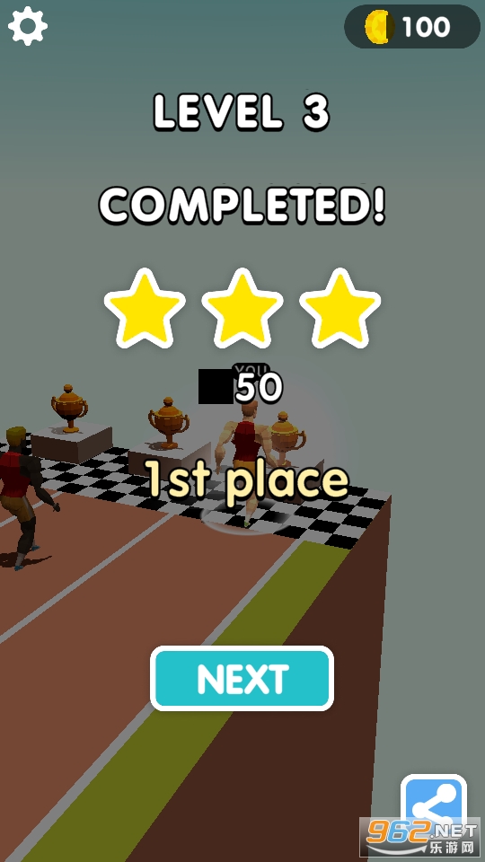 Olympic Run 3D(����ƥ���ܲ�������Ϸ)��ͼ1