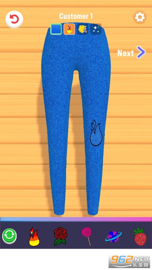 ����ʱ��ţ�п���ϷD.I.Y. Custom Jeans Fashionv1.2 ��׿���ͼ1