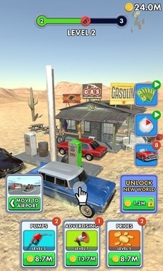 ���ü���վ���޽�Ұ�(Gas Station)v0.7 ��׿���ͼ3