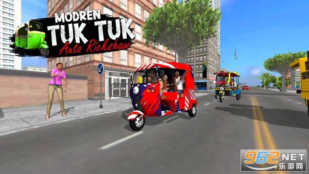 Modern Auto Rickshaw Tuk Tuk Racing 2021(Modern Tuk Tuk Auto Rickshaw Racing�ִ�Tuk Tuk����2021��Ϸ)��ͼ0