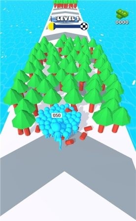 Lumber Battle 3D(人群伐木大战手机版)截图0