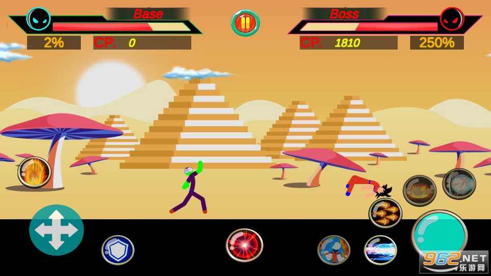 �������սʿ��Ϸ(Stickman Dragon Fighter game)��ͼ2