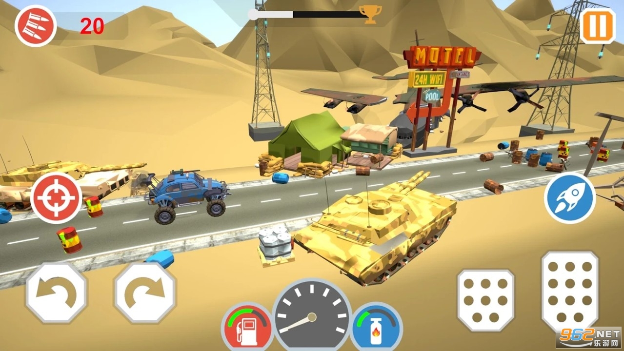 Crazy Zombie Driver(���Ľ�ʬ˾����Ϸ)��ͼ3