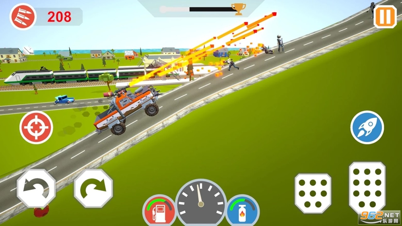 Crazy Zombie Driver(���Ľ�ʬ˾����Ϸ)��ͼ2