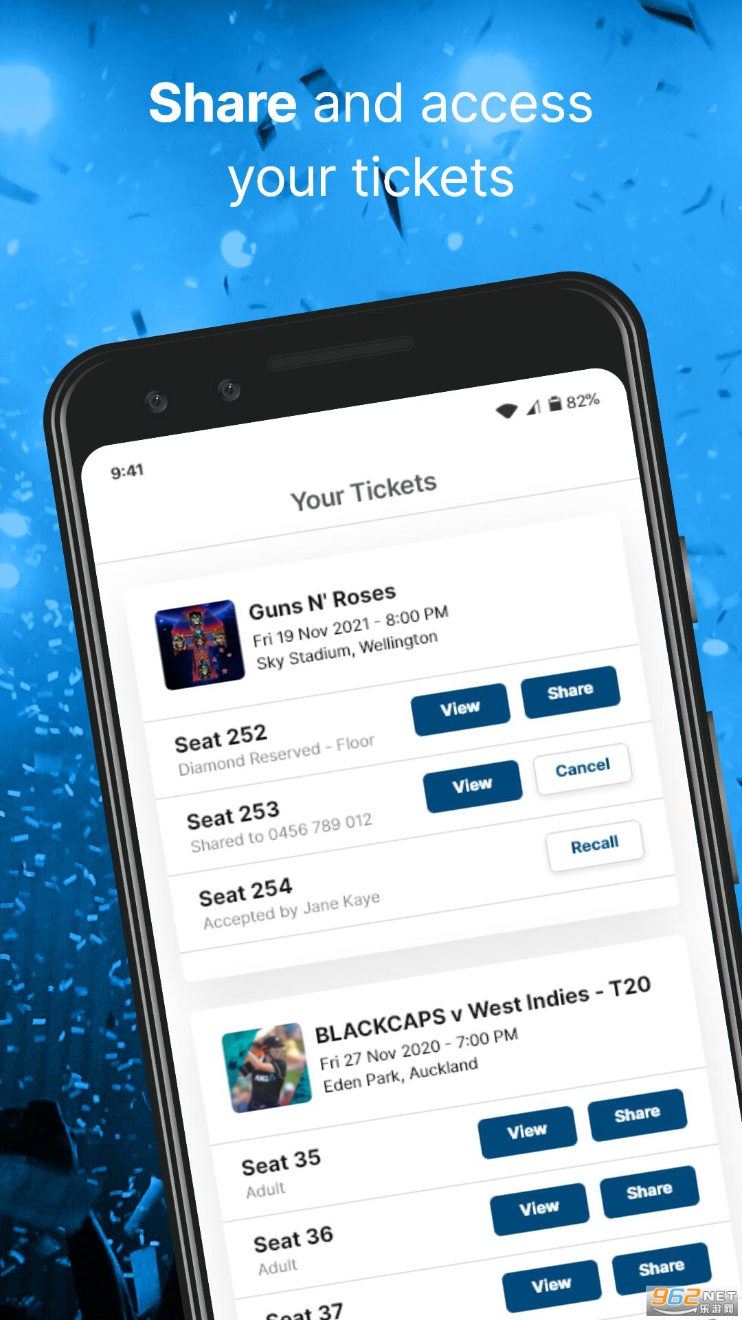 Ticketek NZ最新版截图0