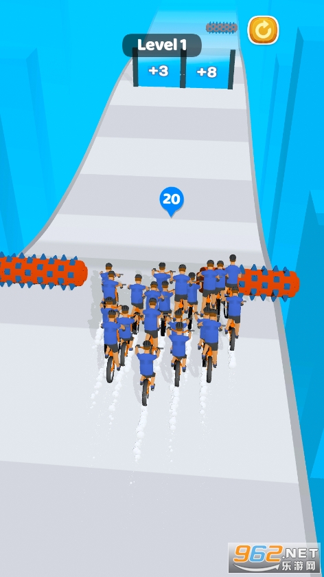杂技车队(bikes crowd 3d)截图3