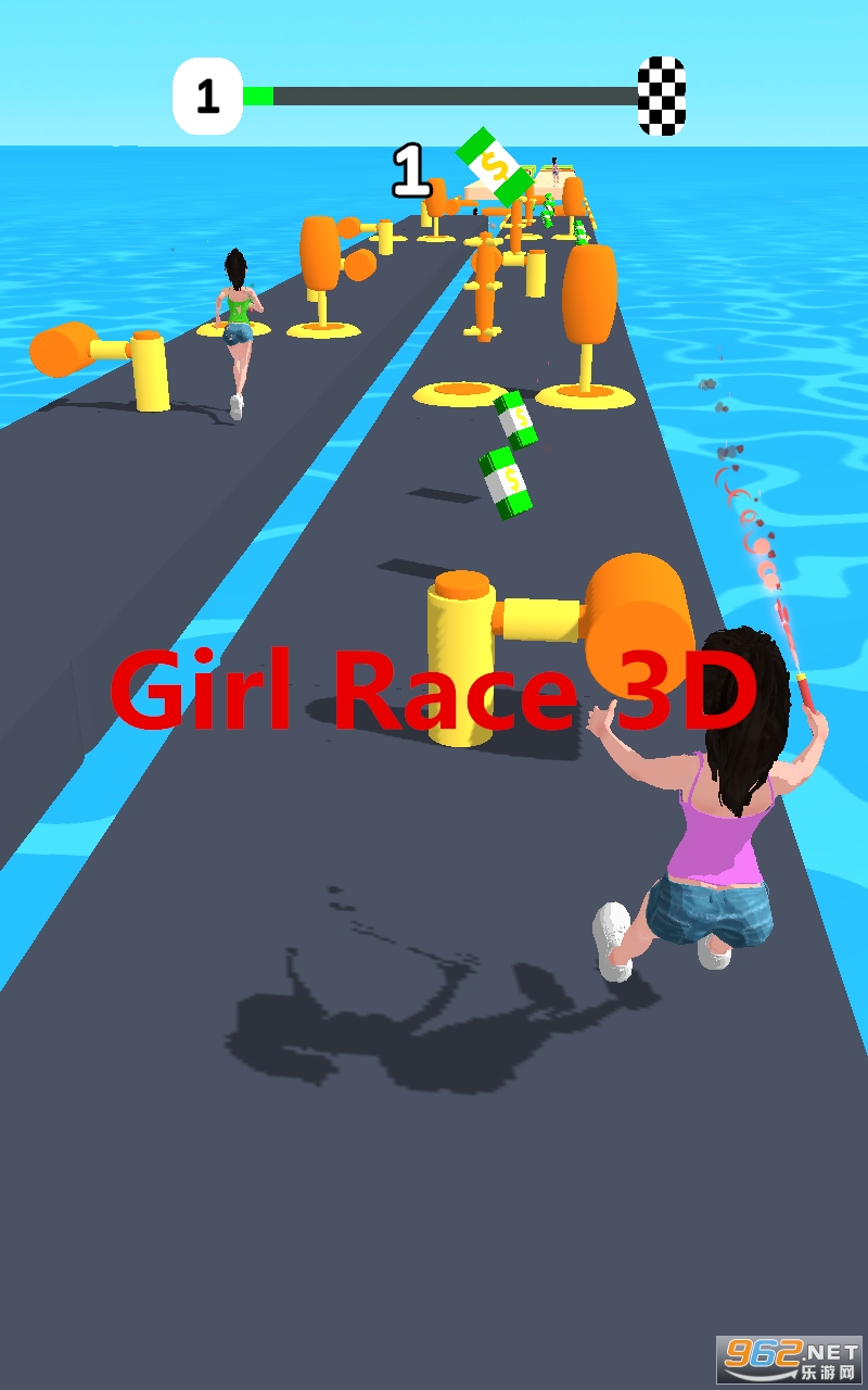 Girl Race 3D��Ϸ
