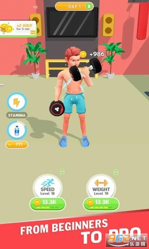 Idle Workout Fitness(��Ͼ������Ϸ��׿��)v1.3.8 ���°��ͼ2