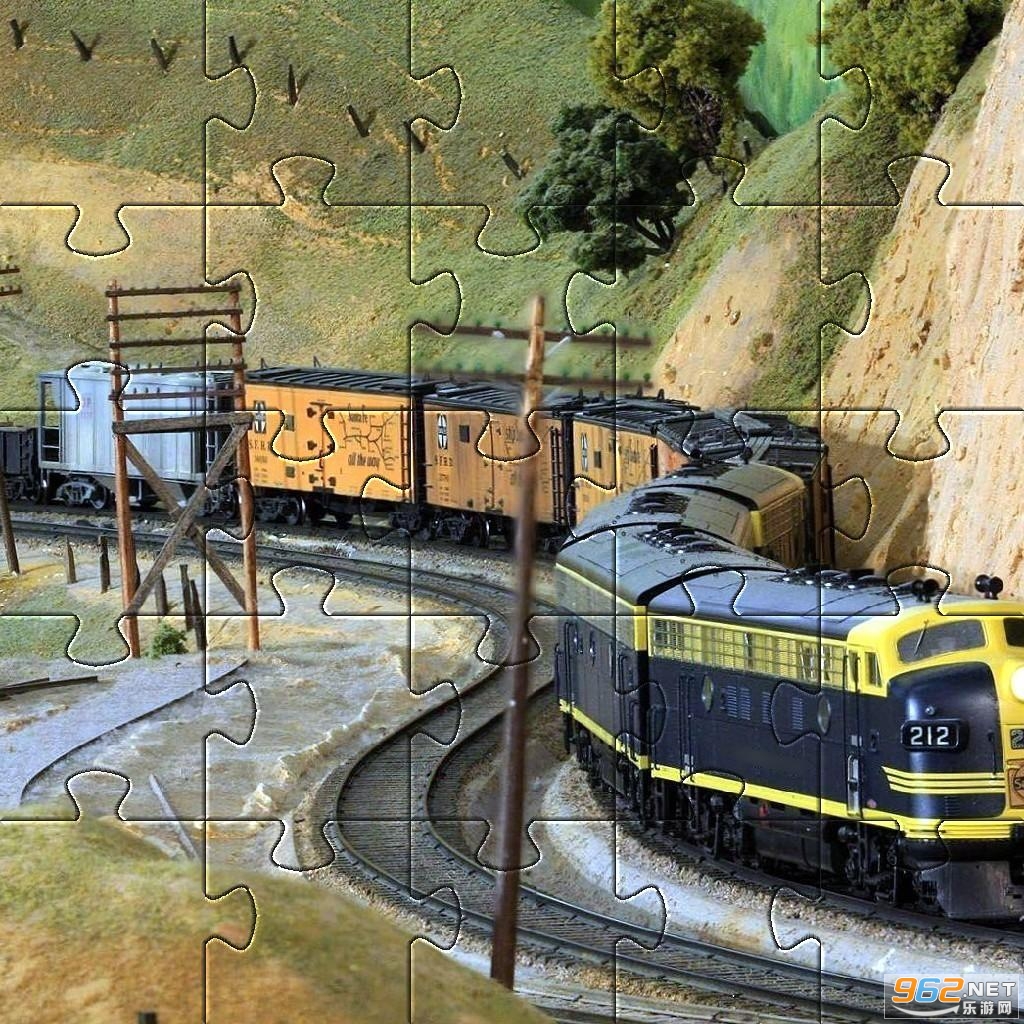Trains Jigsaw Puzzles Games Free(��ƴͼ��Ϸ��Ѱ�)��ͼ0