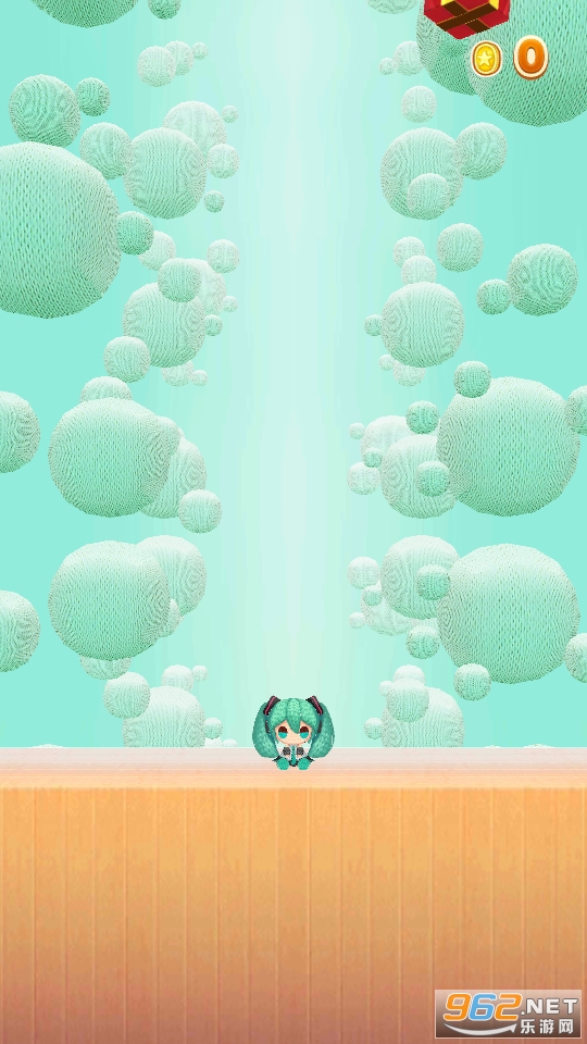Miku Jump(初音未来跳跃游戏)截图1