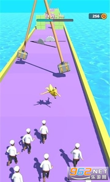 Fall Escape Runner(跳伞运动员手机游戏)截图2