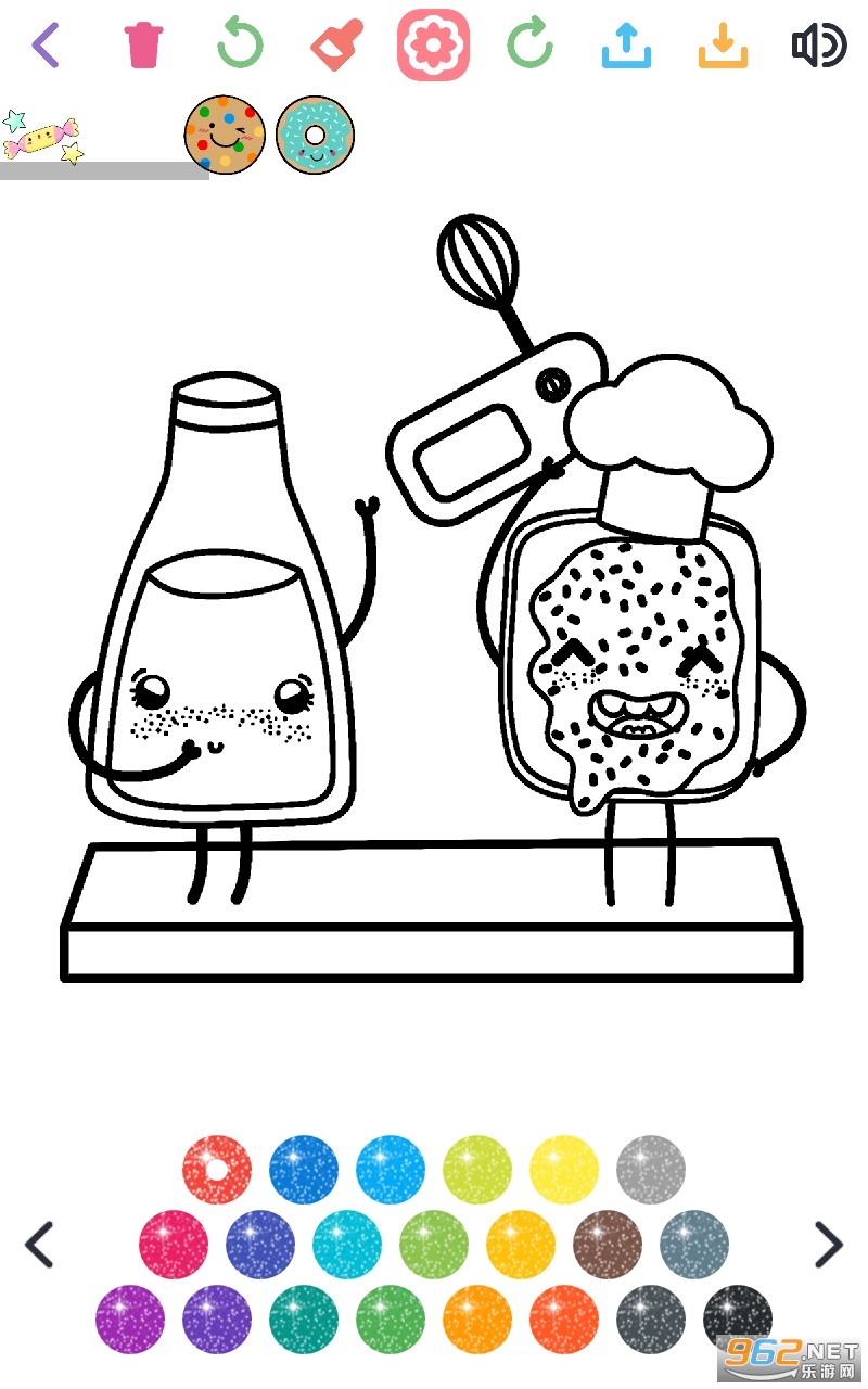 Kawaii Coloring Book(������������ɫ���°�)��ͼ0