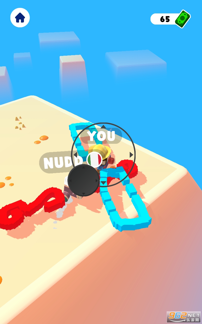 Draw Battle 3D(画个旋转刀3D游戏)截图1