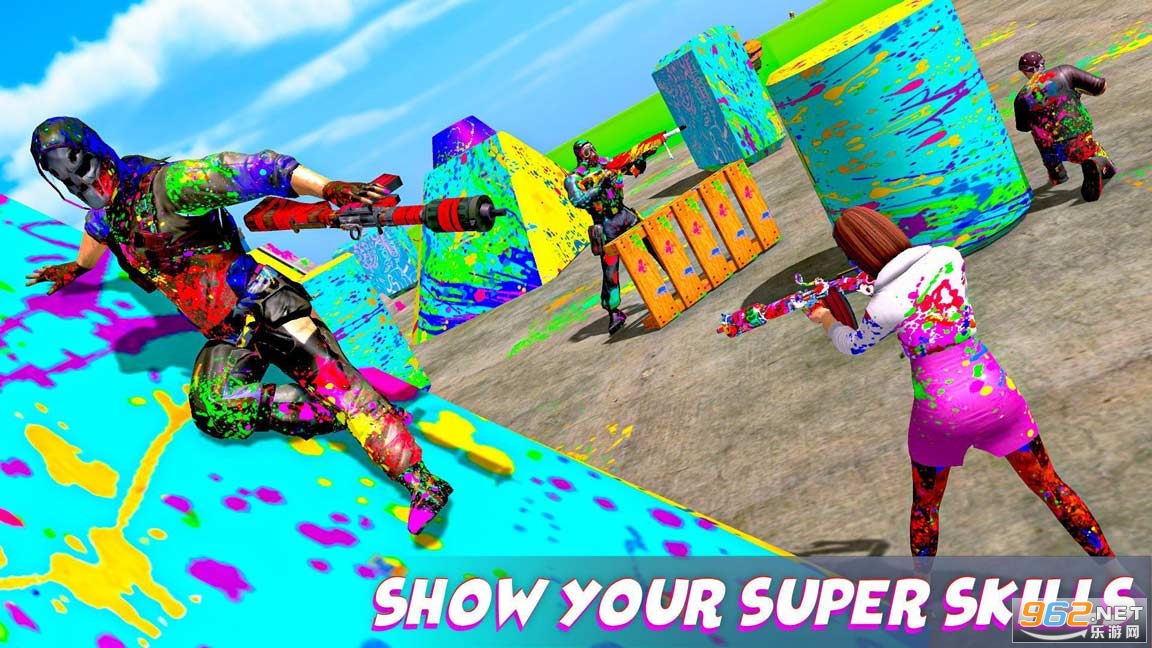 Arena Paintball Battle(竞技场彩蛋大战最新版)截图1