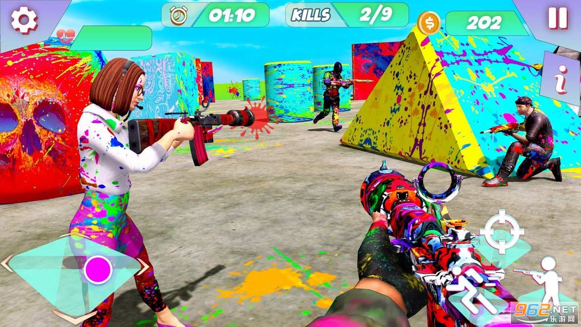 Arena Paintball Battle(竞技场彩蛋大战最新版)截图3